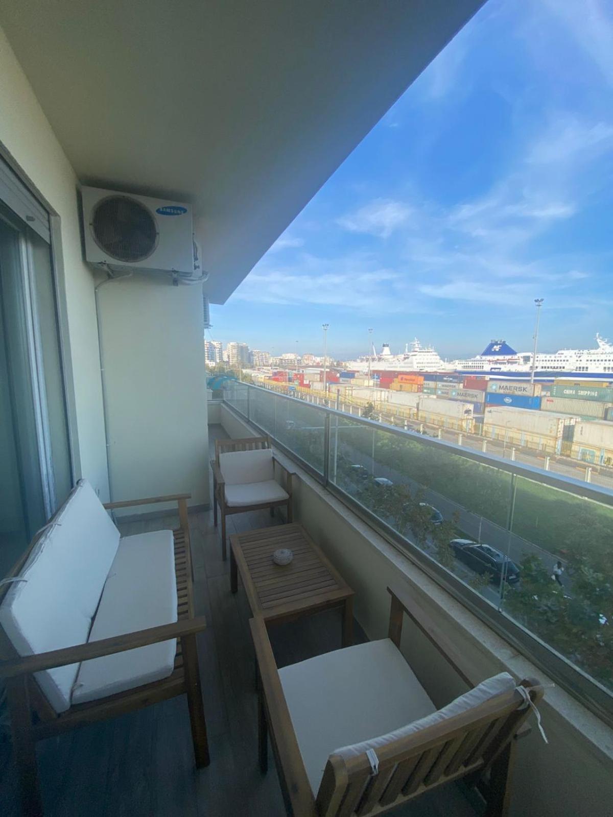 Port View In Apartment